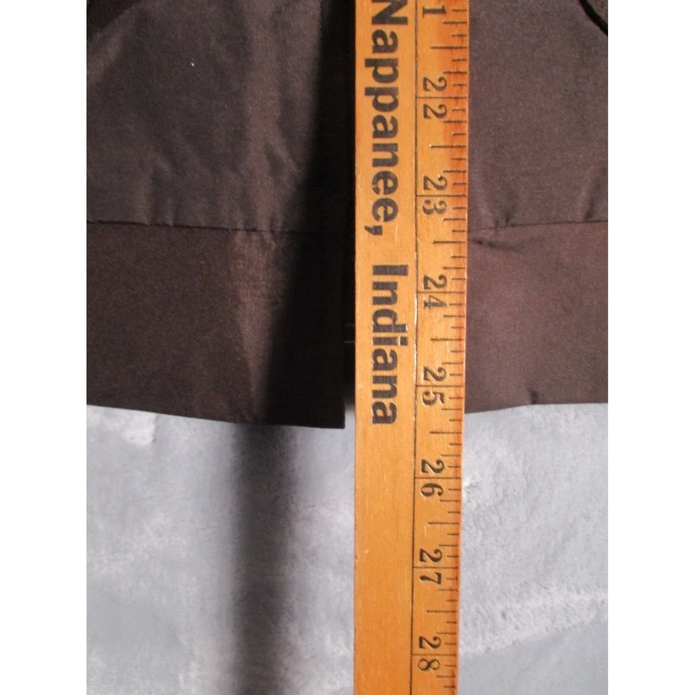 Vintage‎ Horace Small Brown Nylon Jacket Uniform Coat Mens Sz 42R Made USA